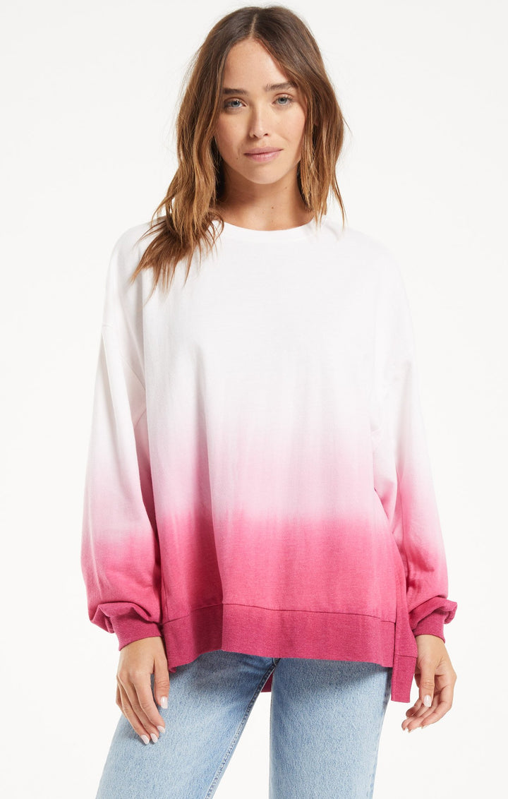Z Supply Modern Dip-Dye Weekender - Womens Hoodies - Big Sun Vernon