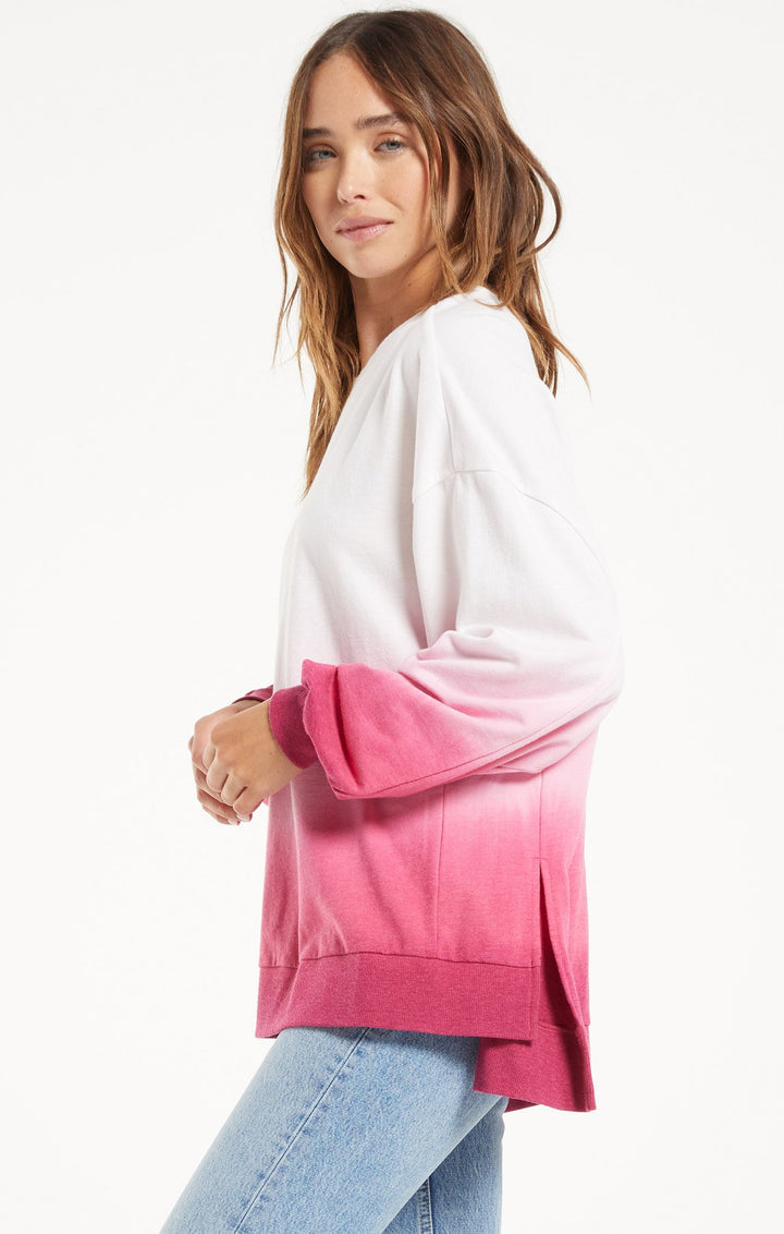 Z Supply Modern Dip-Dye Weekender - Womens Hoodies - Big Sun Vernon