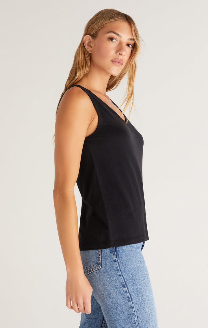 Z Supply Pia Soft V-Neck Tank - Womens Tank - Big Sun Vernon  | Okanagan Beachwear