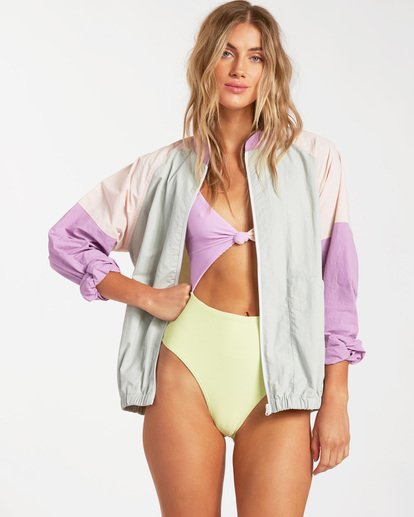 Billabong Whirlwind Windbreaker Jacket - Womens Casual Jackets - Big Sun Vernon