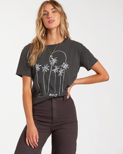 Billabong Mas Palms Tee - Womens Tees - Big Sun Vernon