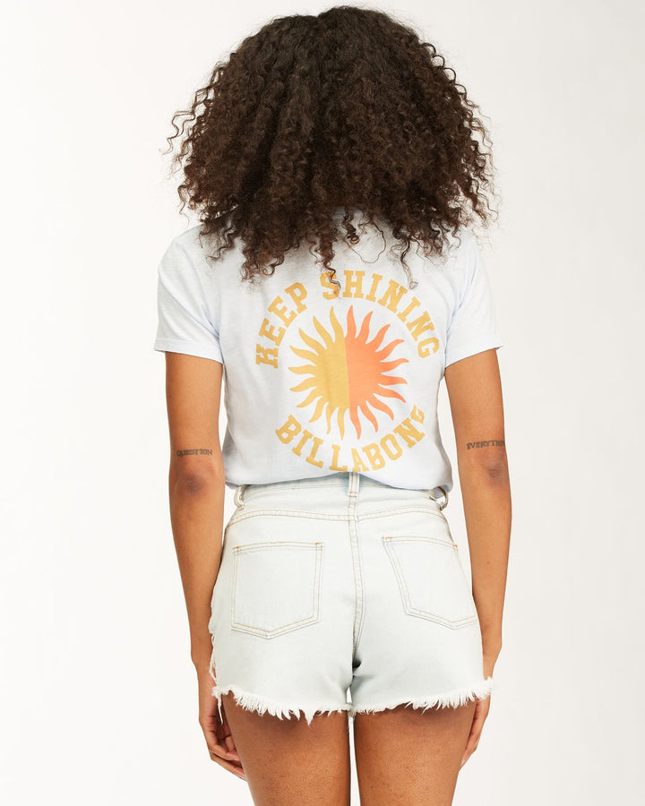 Billabong Keep Shining Short Sleeve Tee - Womens Tees - Big Sun Vernon