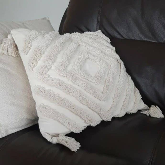 Moroccon Tassels Cushion Cover - Square - Pillows - Big Sun Vernon