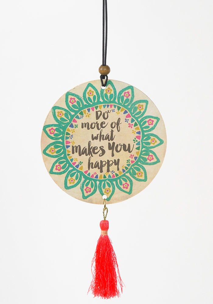 Natural Life Tassel Air Fresh Do More Happy - Air Freshener - Big Sun Vernon