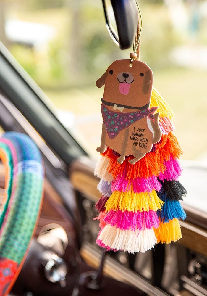 Natural Life Air Freshener Hang with my dog - Air Freshener - Big Sun Vernon