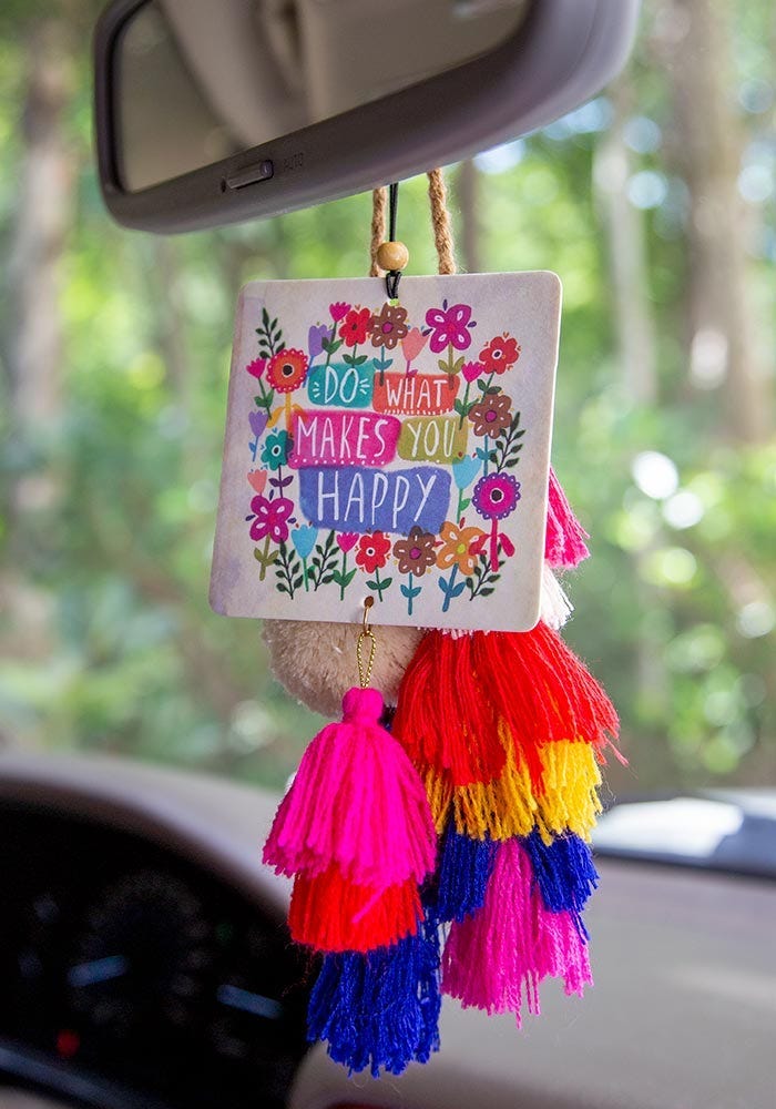 Natural Life Air Freshener Do what makes happy - Air Freshener - Big Sun Vernon