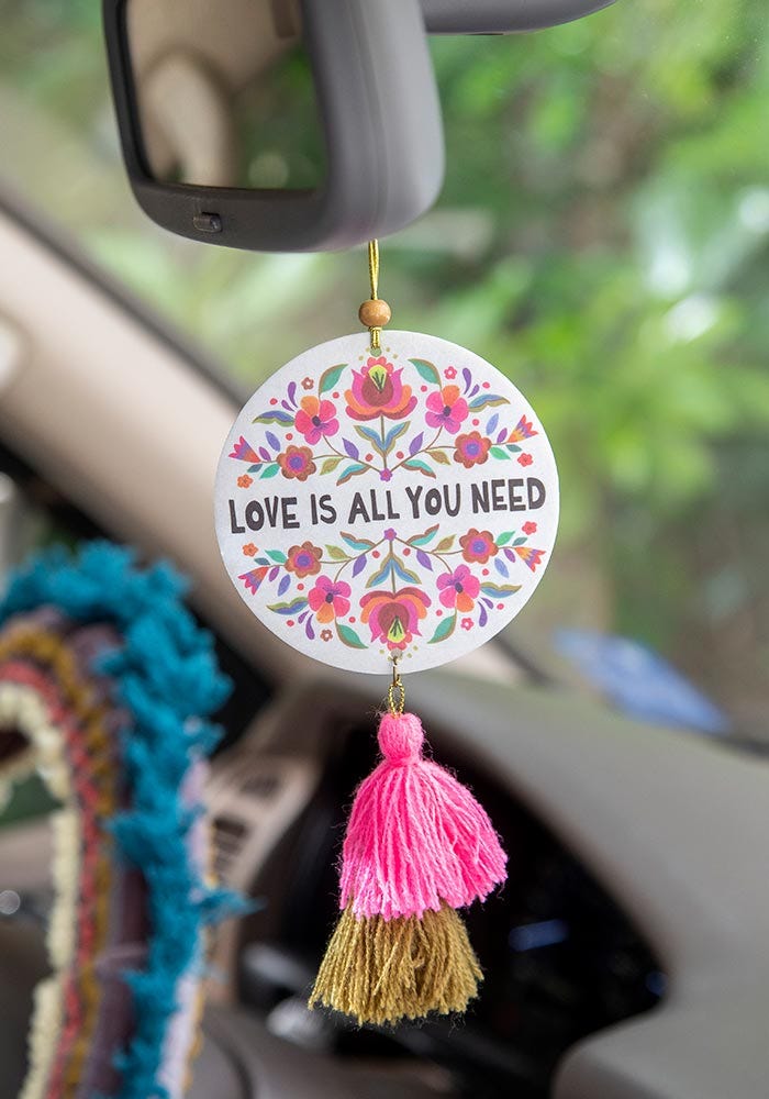 Natural Life Air Freshener Love is all you need - Air Freshener - Big Sun Vernon