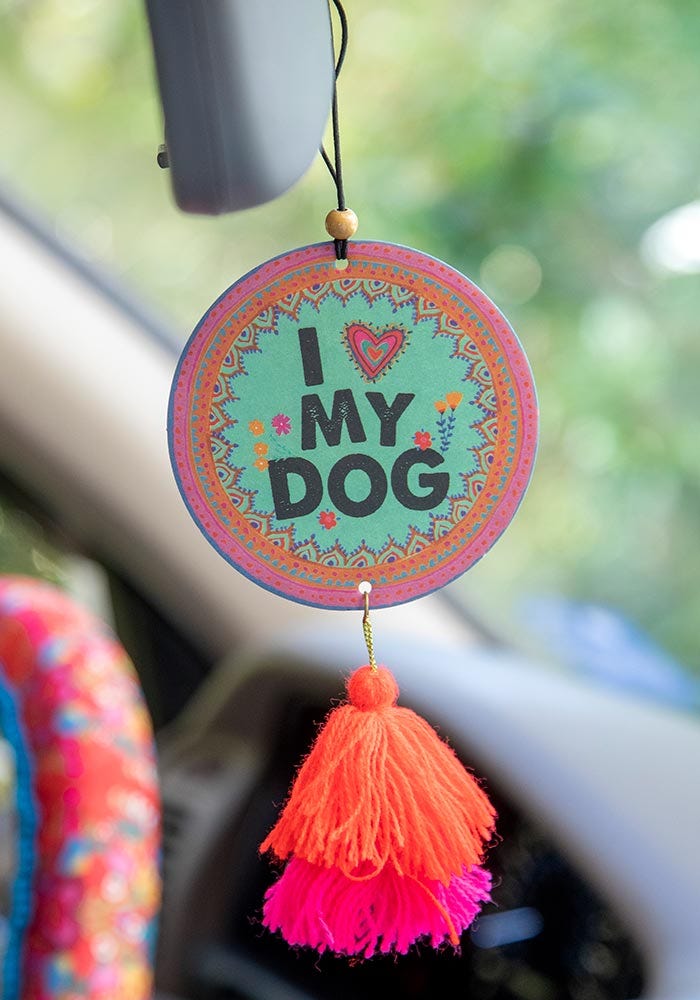 Natural Life Air Freshener I Heart My Dog - Air Freshener - Big Sun Vernon