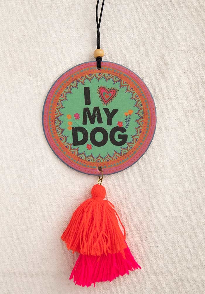 Natural Life Air Freshener I Heart My Dog - Air Freshener - Big Sun Vernon