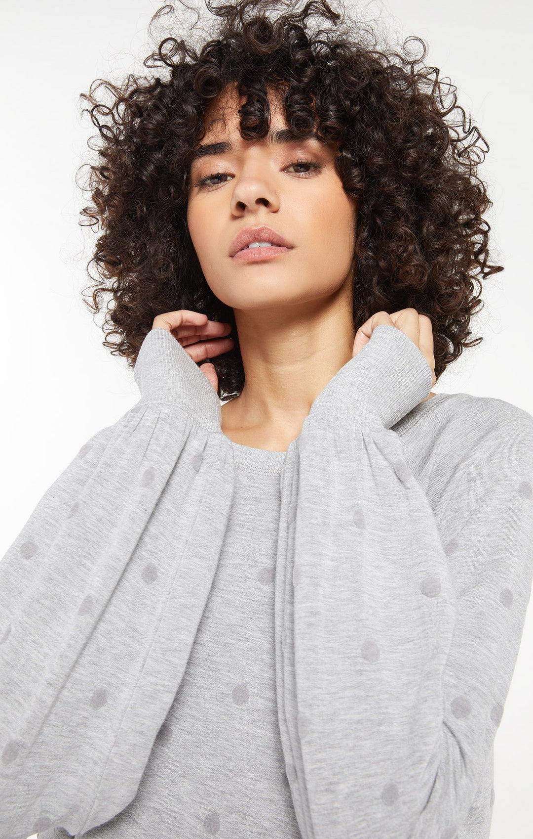 Z Supply Brook Dot Top - Womens Long Sleeves - Big Sun Vernon