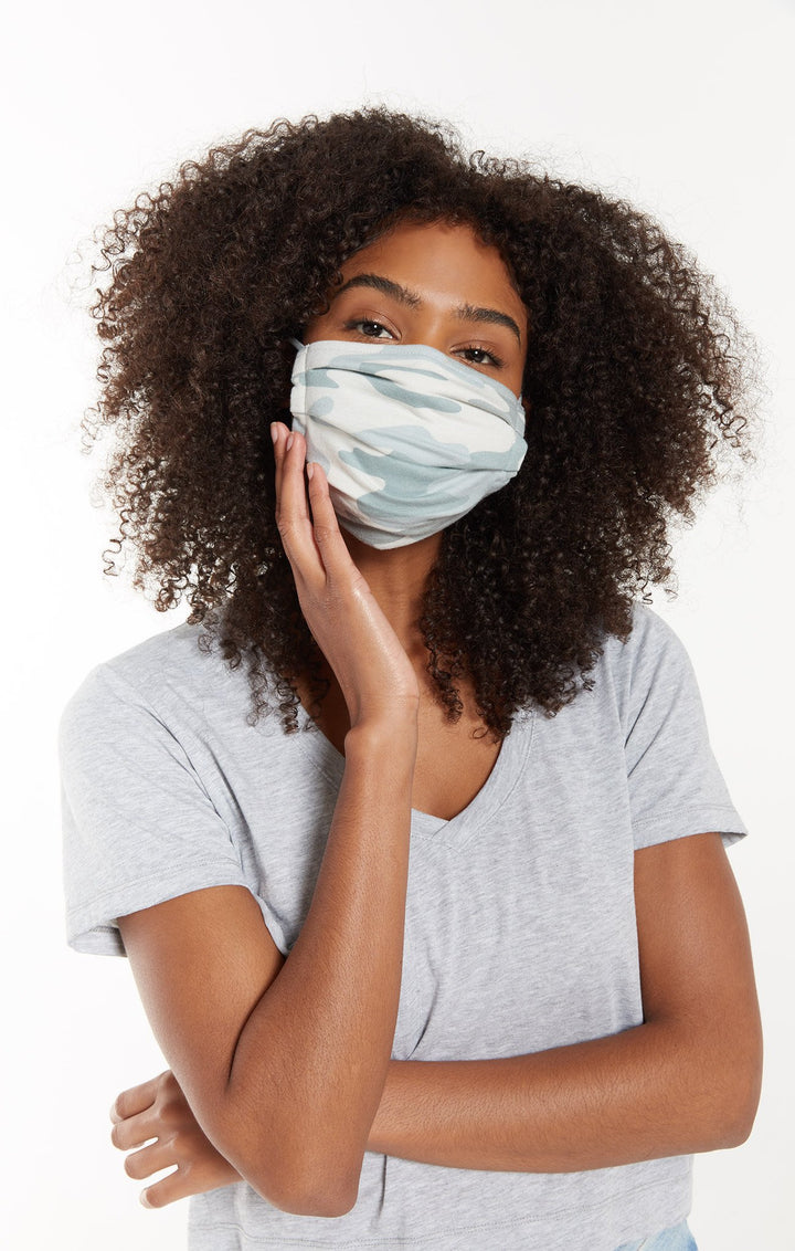 Z Supply Camo Reusable Mask 4pack - Womens Face Masks - Big Sun Vernon