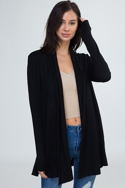 Dreamers Soft Open Cardigan - Womens Sweaters - Big Sun Vernon