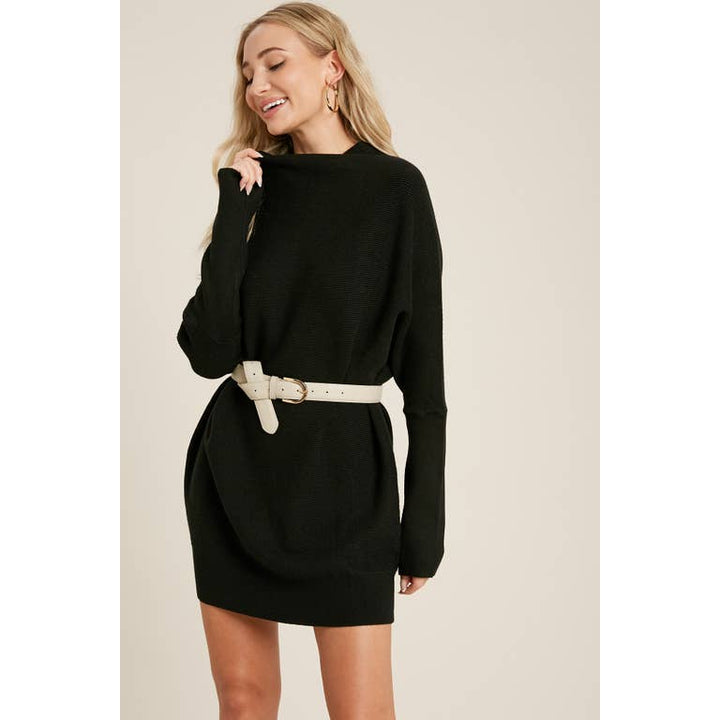 Dani Slouch Neck Dolman Tunic - Womens Casual Dresses - Big Sun Vernon