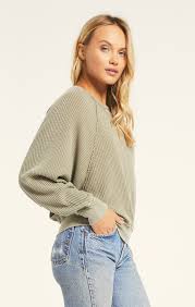Z Supply Claire Waffle Long Sleeve - Womens Long Sleeves - Big Sun Vernon