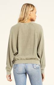 Z Supply Claire Waffle Long Sleeve - Womens Long Sleeves - Big Sun Vernon