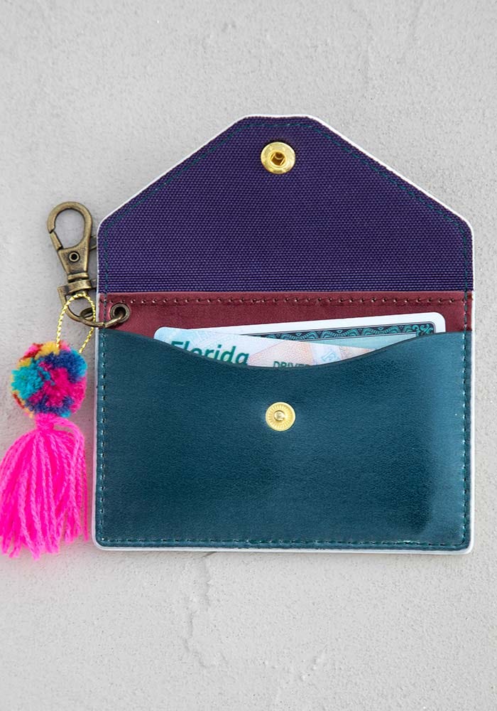 Natural Life Card Holder Wise Girl - Small Wallets - Big Sun Vernon