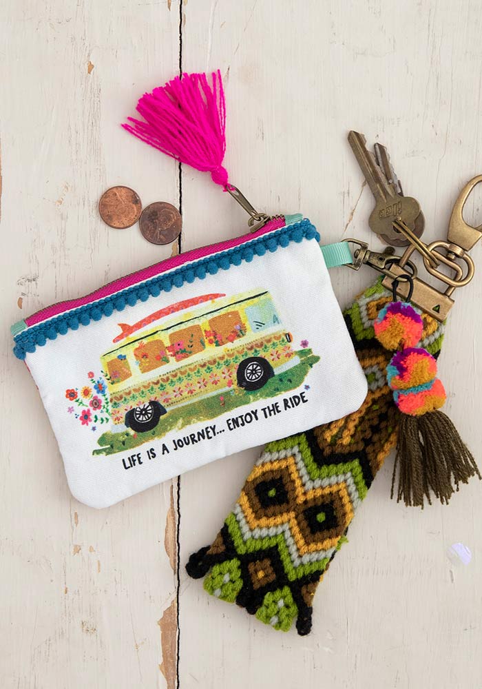 Natural Life ID Pouch Life Is A Journey - Home Decorations - Big Sun Vernon