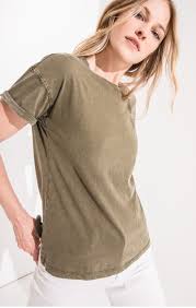 Z Supply Washed Cotton Crew Tee - Womens Tees - Big Sun Vernon