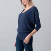 Natural Life Dolman V-Neck Sweater - Womens Long Sleeves - Big Sun Vernon