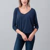 Natural Life Dolman V-Neck Sweater - Womens Long Sleeves - Big Sun Vernon