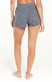 Z Supply Frills Dot Short - Womens Sleep Bottoms - Big Sun Vernon