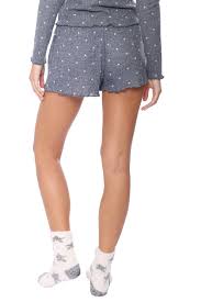 Z Supply Frills Dot Short - Womens Sleep Bottoms - Big Sun Vernon