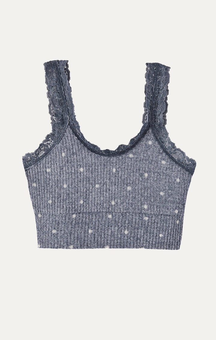 Z Supply Lacie Dot Sleep Bra - Womens Sleep Tops - Big Sun Vernon