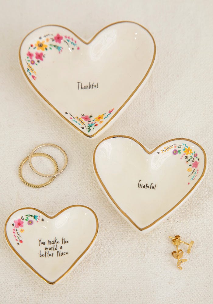 Natural Life Stackable Trinket Dish S/3 World - Home Decorations - Big Sun Vernon