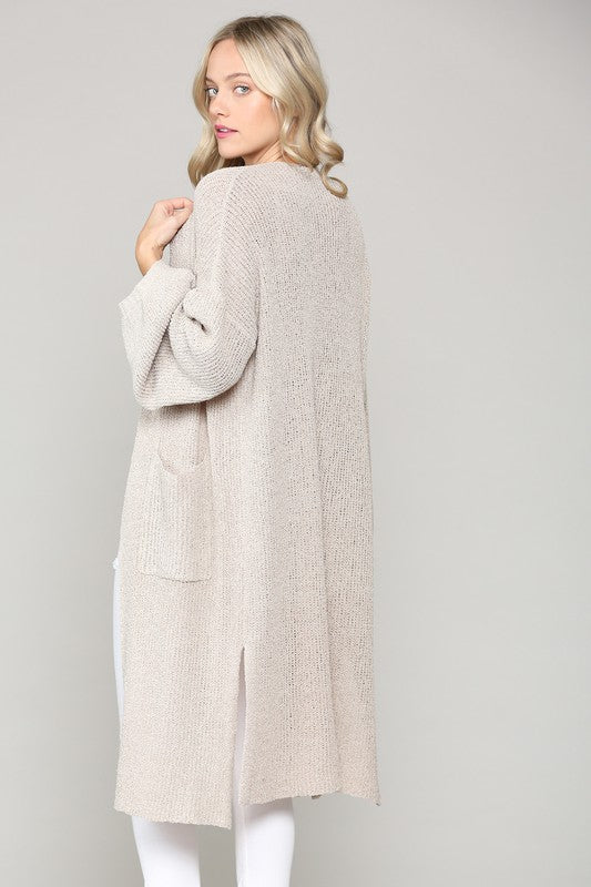 Sarah Oversized Knit Cardigan - Womens Sweaters - Big Sun Vernon