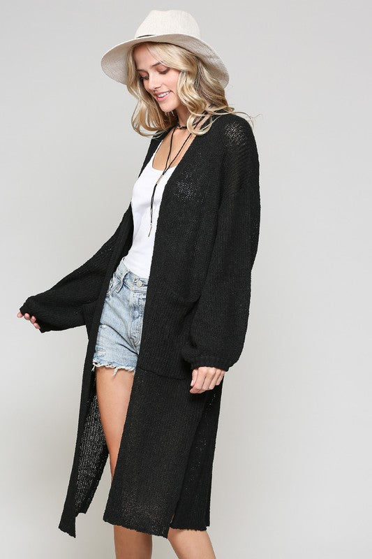 Sarah Oversized Knit Cardigan - Womens Sweaters - Big Sun Vernon