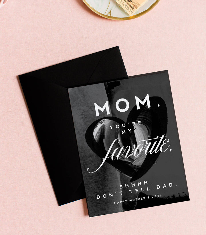 Mom You're My Favourite Card - Home Decorations - Big Sun Vernon  | Okanagan Beachwear