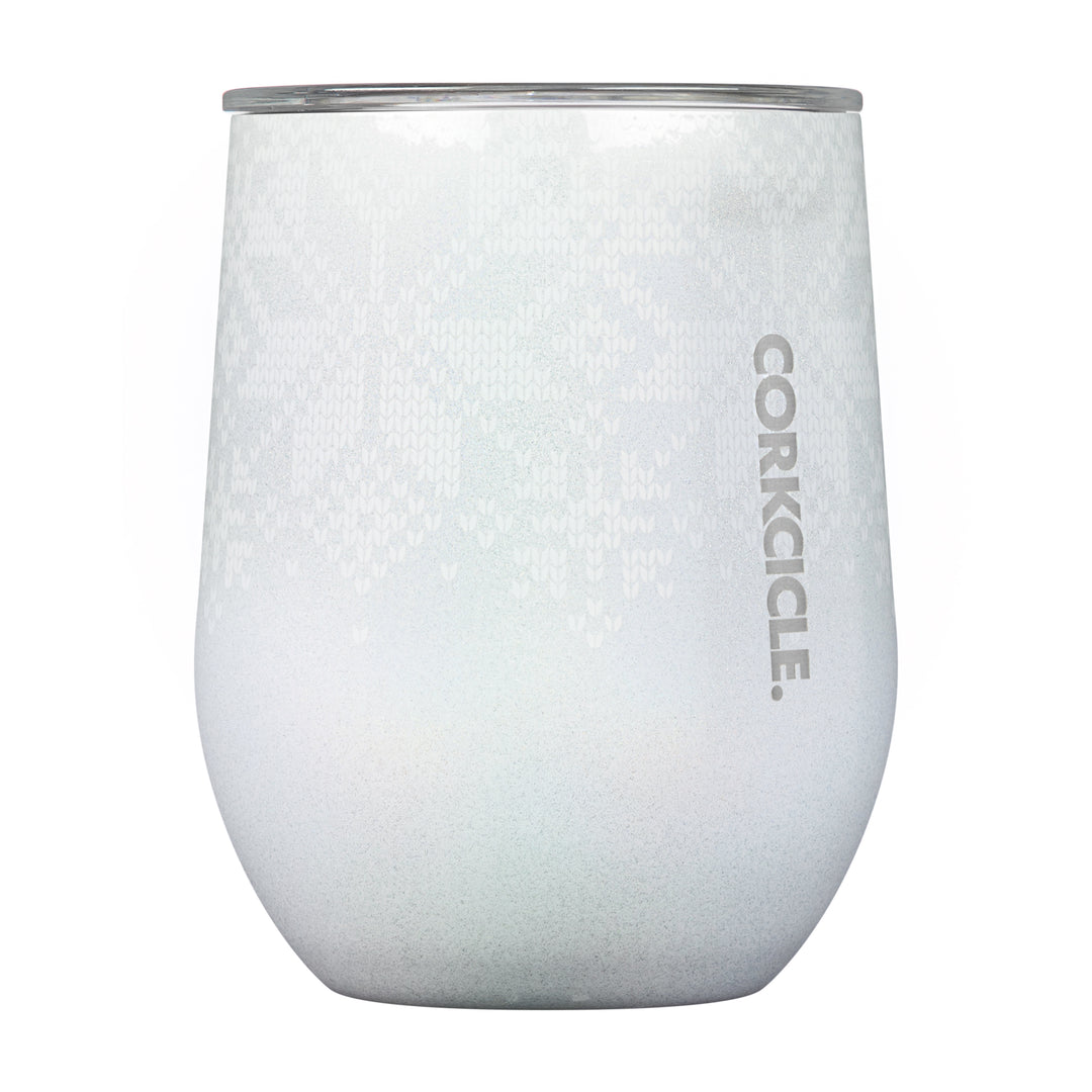 Corkcicle Fairisle Stemless Wine Glass 12oz - Stemless - Big Sun Vernon