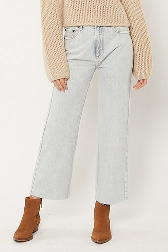 Amuse Gabi Crop Flare Denim Pant - Womens Casual Pants - Big Sun Vernon