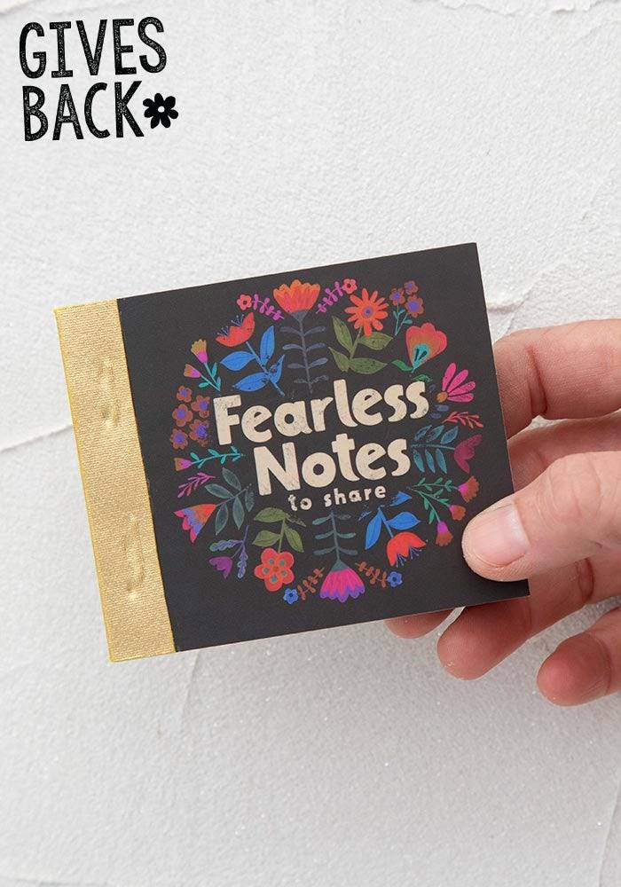 Natural Life Happy Notes Tiny Fearless - Book - Big Sun Vernon