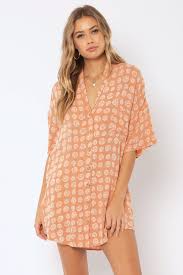 Amuse Fortune Teller Woven Dress - Womens Casual Dresses - Big Sun Vernon
