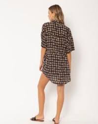 Amuse Fortune Teller Woven Dress - Womens Casual Dresses - Big Sun Vernon