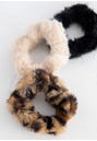 Natural Life Fuzzy Scrunchie 3 Pack - Scrunchies - Big Sun Vernon