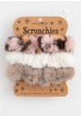 Natural Life Fuzzy Scrunchie 3 Pack - Scrunchies - Big Sun Vernon