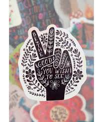 Natural Life Sticker Be The Good - Stickers - Big Sun Vernon