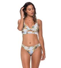 Malai Retro Hawaii Paramount Bottom - Womens Low Bikini Bottoms - Big Sun Vernon