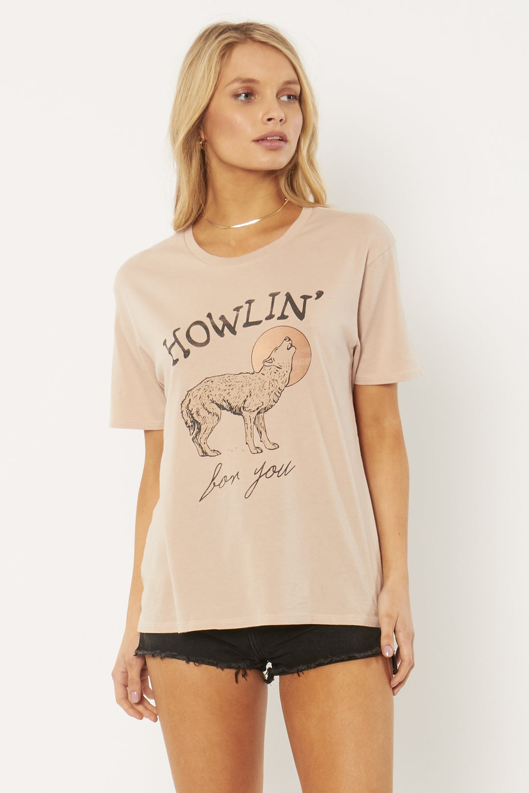 Amuse Howlin For You Tee - Womens Tees - Big Sun Vernon