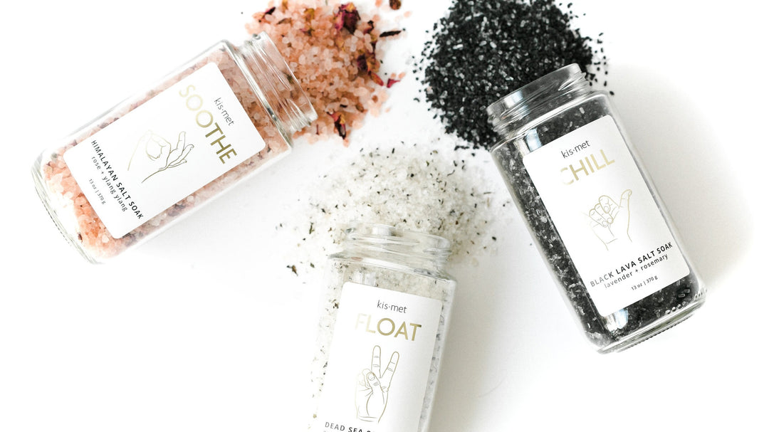 Chill - Black Lava Salt Soak - Bath Salts - Big Sun Vernon