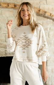 Z Supply Lea Sweatshirt - Womens Long Sleeves - Big Sun Vernon