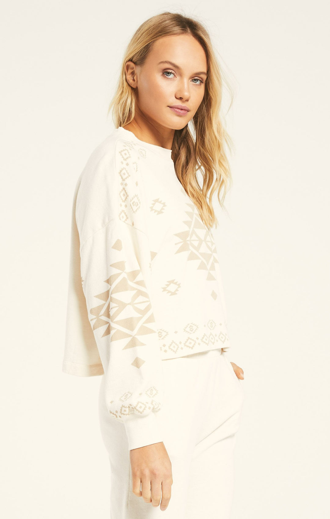 Z Supply Lea Sweatshirt - Womens Long Sleeves - Big Sun Vernon