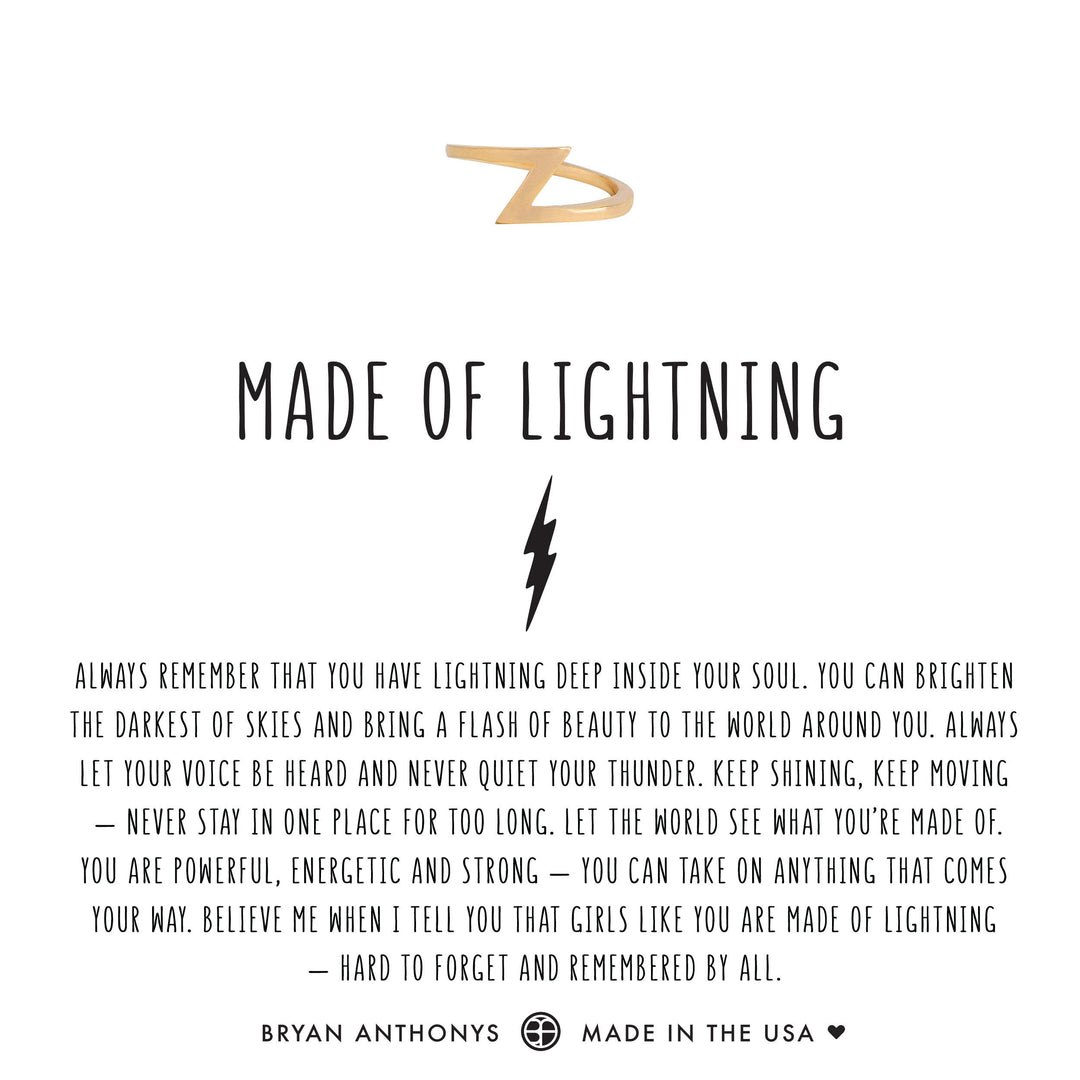 Bryan Anthony's Made of Lightning Ring - Ring - Big Sun Vernon