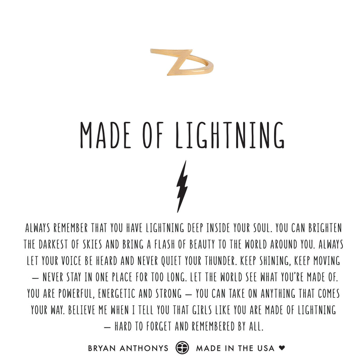 Bryan Anthony's Made of Lightning Ring - Ring - Big Sun Vernon