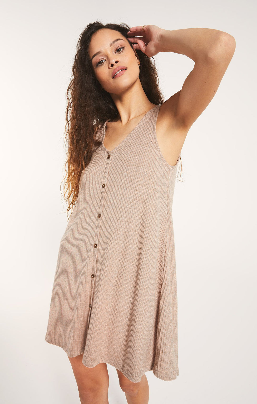 Z Supply Margo Rib Dress - Womens Casual Dresses - Big Sun Vernon
