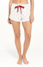Z Supply Mia Dot Short - Womens Sleep Bottoms - Big Sun Vernon