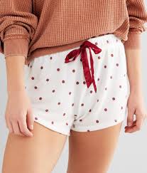 Z Supply Mia Dot Short - Womens Sleep Bottoms - Big Sun Vernon