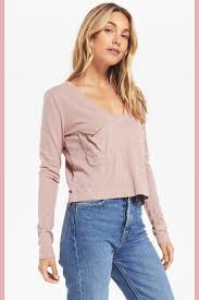 Z Supply Mina Long Sleeve Top - Womens Long Sleeves - Big Sun Vernon
